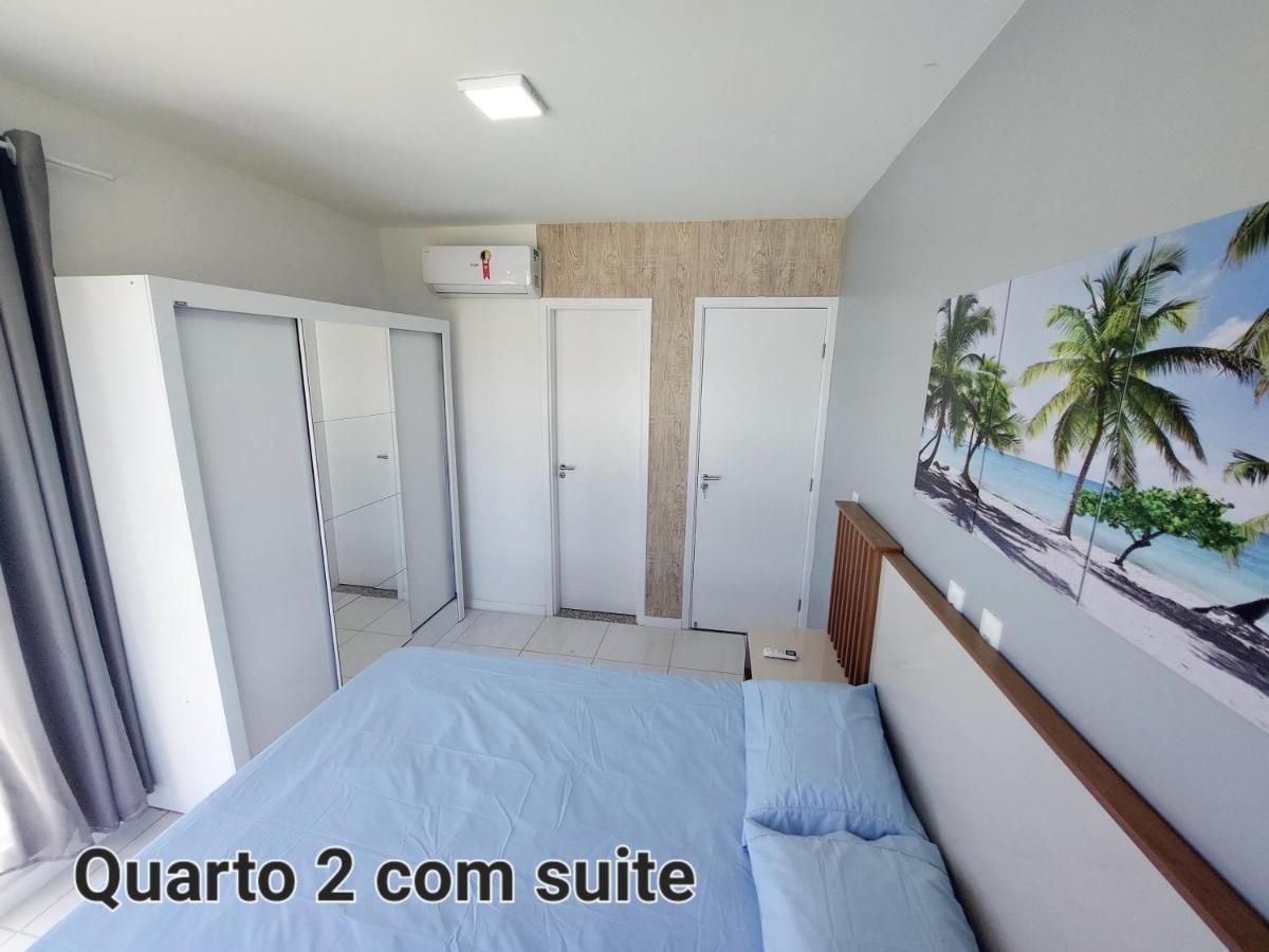 Flat Aconchegante, 3 Quartos, Condominio Muro Alto Em Pôrto das Galinhas מראה חיצוני תמונה